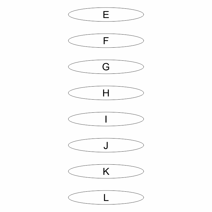 A Drawing of a CEM8 With Letters in Oval Shapes