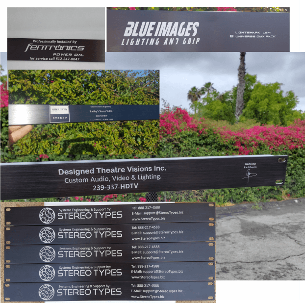 laser printed custom personalised