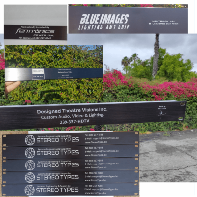 laser printed custom personalised